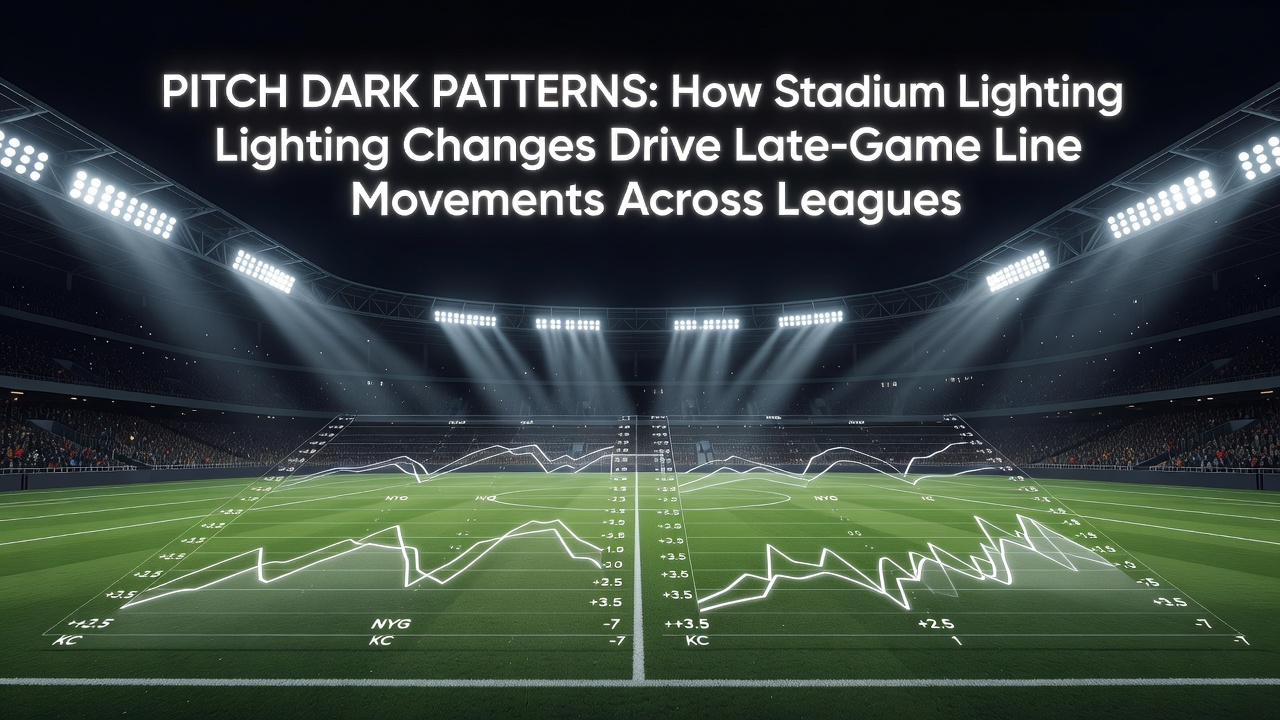 Evening stadium lighting transition during a professional soccer match