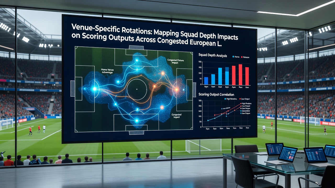 Tennis player depth charts mapped against European football rotation metrics for congested periods